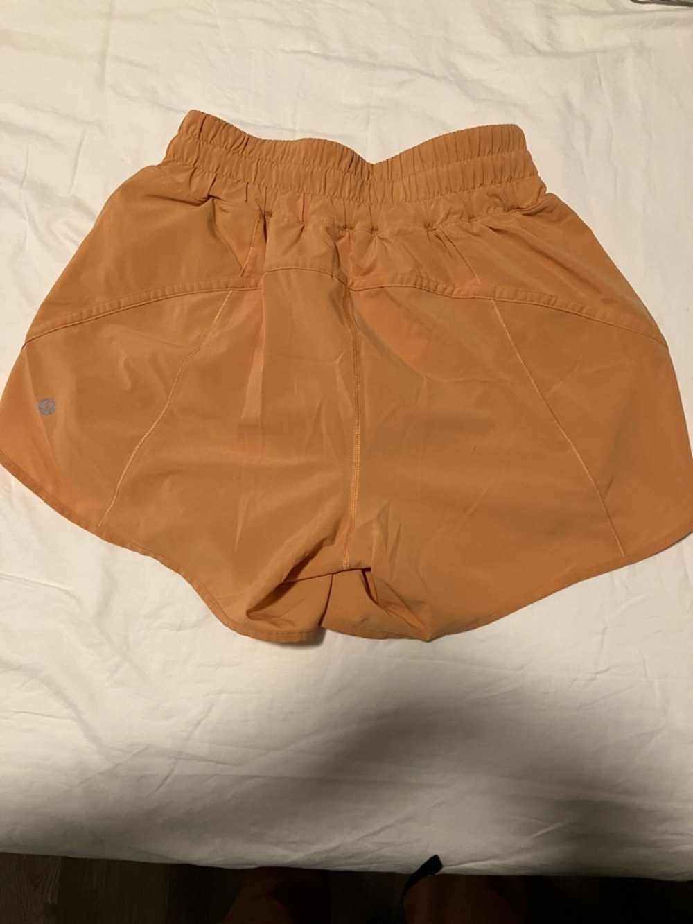 Lightweight Rust Orange Athletic Shorts